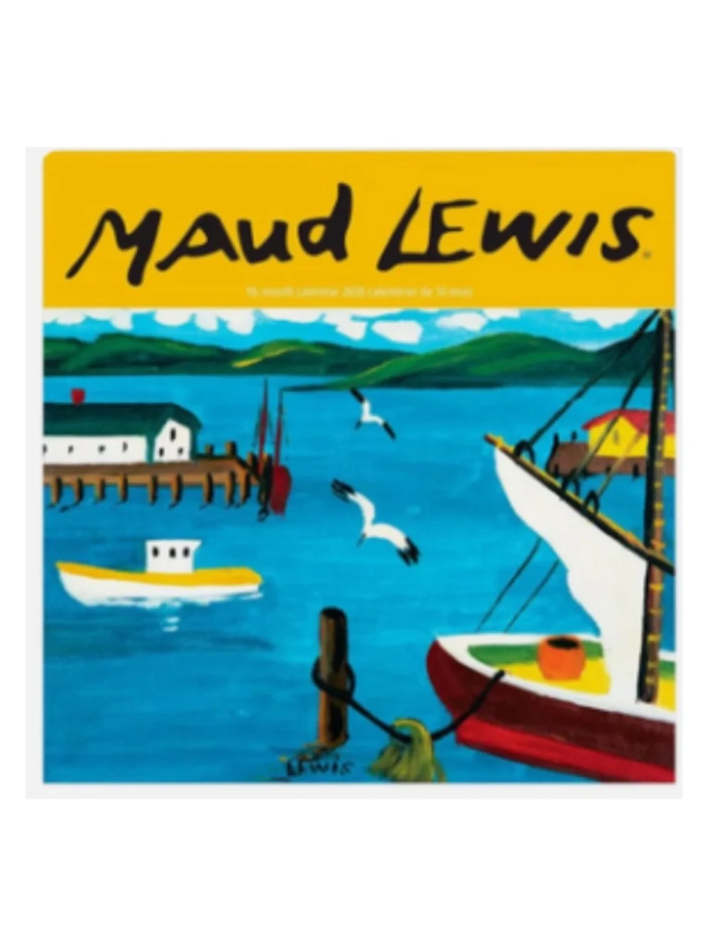 Maud Lewis Art 2026 Mini Wall Calendar - 7”